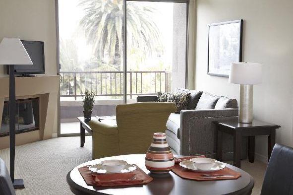 Hotel Oakwood At Palazzo East à Los Angeles Chambre photo